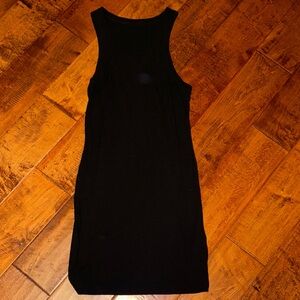 Black Sleeveless Tank Top Dress